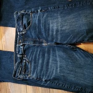 American Eagle Hi rise skinny kick jeans
